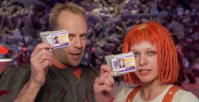 паспорта Брюса Уилиса и Миллы Йовович  ;о)