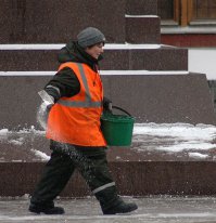 И, когда император проезжал мимо ее дома, лошадь остановилась и стала слизывать соль и сдвинуть ее с места уже было невозможно. Так он остался ночевать у этой гейши. 
Теперь я знаю зачем у нас посыпают дороги солью.