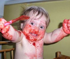 Сладко, липко и тепло.