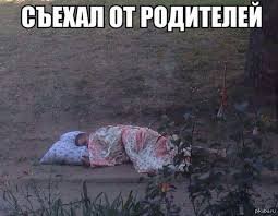 Когда съехал от родителей или жизнь по-холостяцки
