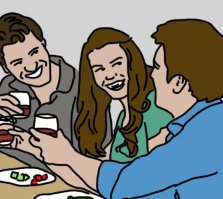 Баба по ходу кровь пьёт