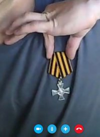 Возвращаемся потихоньку к истокам.
Мой друг недавно получил, за Донбасс...