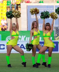 Футбольные болельщицы