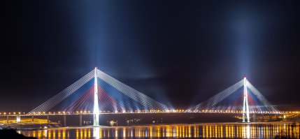 Над гигантским подвесным мостом в Китае трудятся лишь строители с титановыми яйцами
