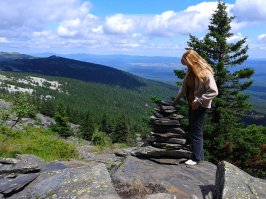 хребет уреньга. Дикое и безлюдное место.