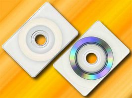 С фига он должен трещать? Этот диск читается как 8см. Они какой только формы ни бывают, главное сбалансированные должны быть. Подпись к посту вранье! Но сам диск прикольный :)