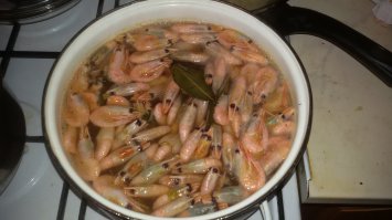 Я креветосы предпочитаю