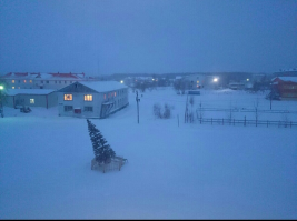 И вот она, нарядная, на праздник к нам пришла