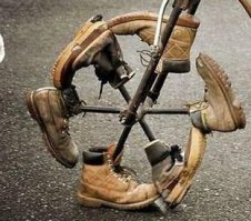 Колесо от американского лунохода.