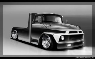 Нарисованныйе кастомы из советских машин