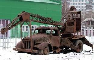 Ветеран строительства "хрущёвок")))