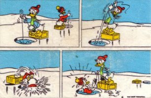 вот вкладышей от дональдов у меня да сих пор около сотни лежит...при чём не только маленькие но и большие, которые встречались очень редко в начале 80х