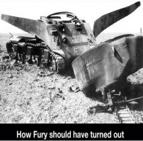 Как фильм "ярость" должен был закончиться:
:)