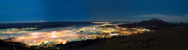 Панорама с горы Машук