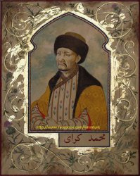 Когда речь зайдёт о Тохтамыше то учтите как и с Мамаем отсутствие официального изображения Тохтамыша.
Обычно его портрет отсутствует, но чаще всего для поддержания образа тюрка используют вот этот (Фото 1)
А вот фото 2 это уже западноевропейские фантазеры рисуют Тохтамыша.