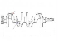 Каналы смазки сверлённые. Там множество прямых участков.