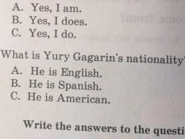 Мне это всегда доставляло:)
Учебник английского в Казахстане:)