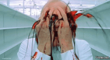 Мои глаза кровоточат