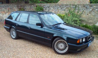 BMW_E34 touring 2.5D  Мечта, канувшая в лета