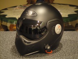 Очень удобный, на дальняк и по городу. Смена визора 3 минуты. Или очки под прозрачный