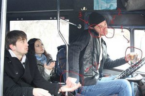 Авария дня. ДТП с участием автобуса в Воронеже