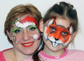 какая-то лисобелка..животное новогоднего запоя