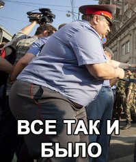 Отважный генерал-майор полиции лично бросился под колеса стоящему у бордюра автомобилю, лишив того возможности скрыться и смысла жизни))