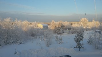 Снежный привет из Сургута!:)