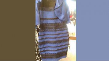 я вот не понял юмора... оно реально бело-золотое...какое на хрен чёрное...