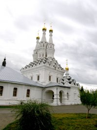 Знаменская церковь, Подольск, Россия;
Церковь Божьей Матери Одигитрии, Вязьма, Россия;
Церковь св. Григория, Армения