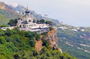 Еще одно чудесное место в Крыму, Воскресенский Собор, Форос.