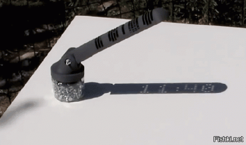 Солнечные часы напечатанные на 3D принтере