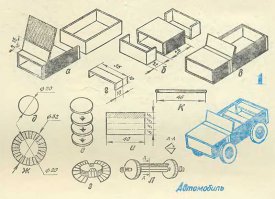 "Берём пузырёк..."
Прям как каша из топора. ))) 

Как дать вторую жизнь спичечному коробку?
Можно сдать в нём анализ, а можно смастерить прикольную машинку. )))