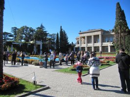 Никитский ботанический сад, ноябрь 2015