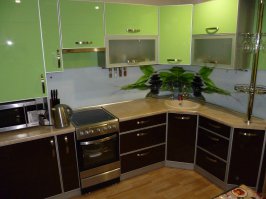 Наша кухня 67т.р. вместе с установкой(акрил в алюминии)