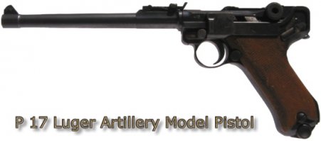 Luger Р08 ARTILLERY