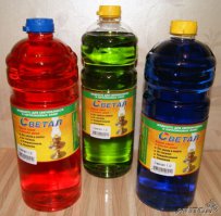 Вместо Керосина лучше Жидкий Парафин для Ламп, он НЕ воняет и НЕ коптит.