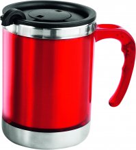 вот здесь, где касаются губы, есть немалая щель, где будут скапливаться остатки пищи. как вы их будете отмывать ?
если уж так сильно хочется, то возьмите сразу нормальную термо кружку.
в походе из одной кружки частенько хлебают все (в том числе и не очень знакомые). конечно перед походом вы не предлагали всем обследоваться.
а вероятность подцепить таким образом какой нибудь дряни возрастает в разы
прикольно, что не обжигает рук, но