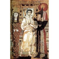 Православные иконы - святой Христофор Псоглавец
Анубис из Египетского культа поклонения солнцу.