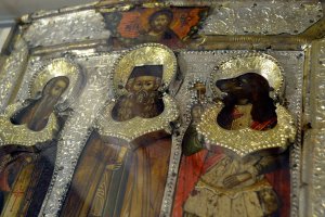 Православные иконы - святой Христофор Псоглавец
Анубис из Египетского культа поклонения солнцу.