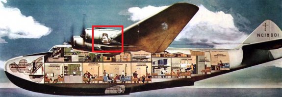 в каждом движке по чуваку, крутят пропеллеры;)