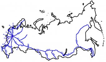 да вся фишка московских пробок, становится ясна, достаточно посмотреть на карту, три кольца - три конца, посередине дырочка))) даже на карту федеральных трасс глянуть... ВСЕ В МОСКВУ!!!! ))))