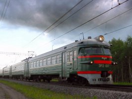 Разные электрички в России: