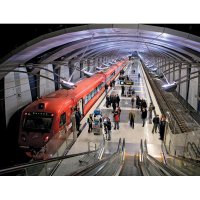 Разные электрички в России: