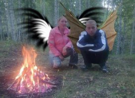 Костер как настоящий!!!
