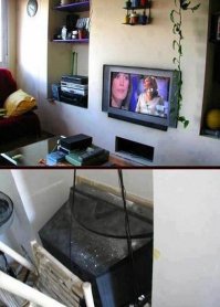 Надеюсь, это не к соседям.