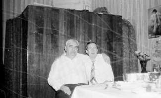 Вот за этим шкафом была моя "комната", слева ширма.