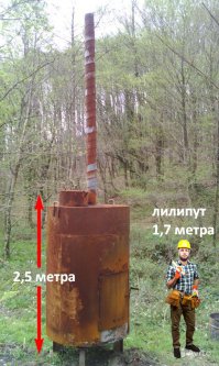 Мы вот такую юзаем третий год, объем 2 куба! Внутри можно запечь кабана, лосика или мешков пять картохи.
Называем ее - "Печка Гуливерочка"