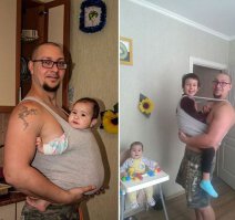 нннннипаняятна! ребенок с левой картинки сидит на правой в кресле так то  не прокатило