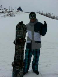 Про одежду.
Купил сегодня куртку для сноубординга, показал другу, а он мне фотку присылает. Поржали.